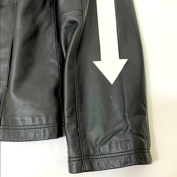 BURK’S BAY LEATHER Ladies Coat Jacket - Picture 15 of 15